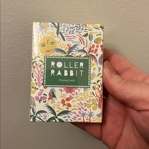 NWT Vacation Deck of Cards Yellow/Green - Roller Rabbit x Target